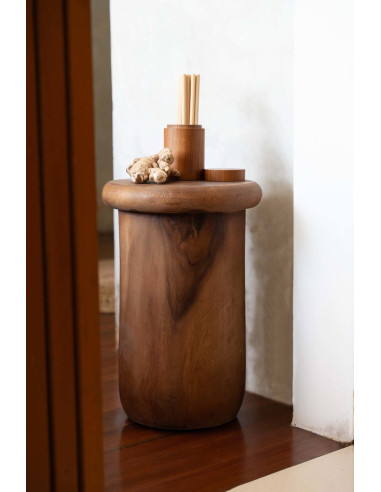 Tabouret/Table d'appoint Killa - Naturel