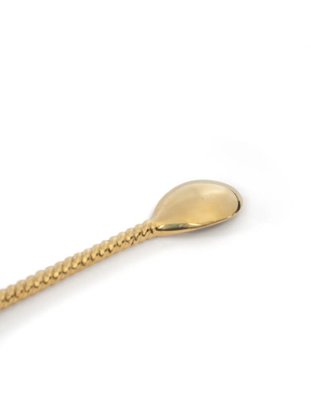 La Cuillère longue Palmier - Or