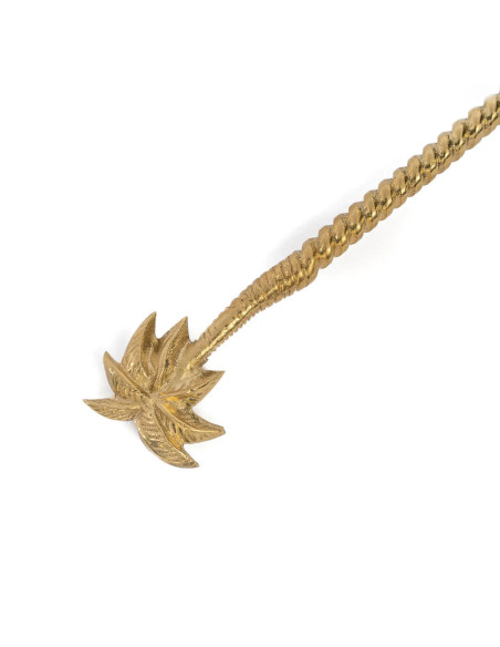 La Cuillère longue Palmier - Or