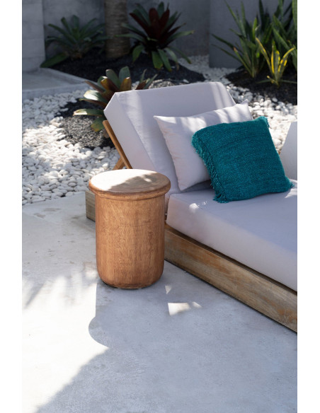 Tabouret/Table d'appoint Killa - Naturel