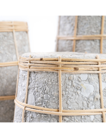 Vase Cutie  - Béton Naturel - L