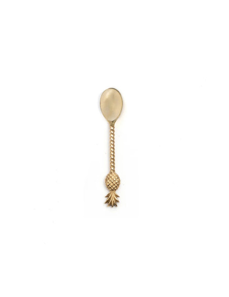 Cuillère à thé Ananas - Or Cuillère à thé Ananas - Or