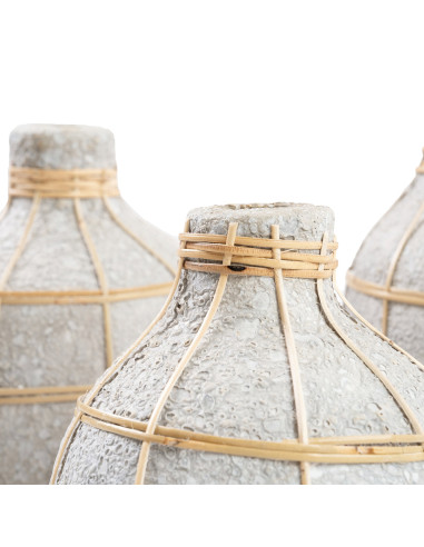 Vase Whoopy  - Béton Gris Naturel - M