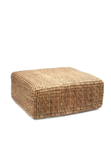 Pouf jacinthe - Naturel - M