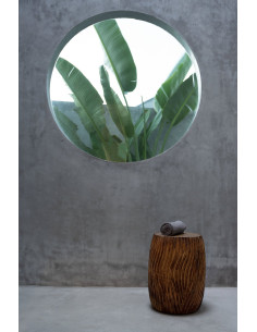 Tabouret/Table d'appoint Celebes - Naturel 2