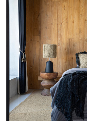 Tabouret.Table d'appoint Indra - Naturel