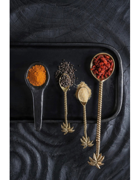 Cuillère à salade Palmier - Or Cuillère à salade Palmier - Or