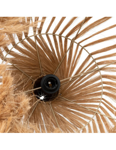 La lampe suspendue Hippy Tipi - Naturel - L