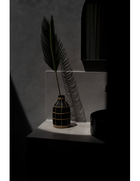 Vase Whoopy - Noir Naturel - L Vase Whoopy - Noir Naturel - L