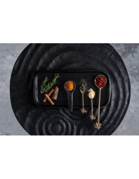 Cuillère à salade Palmier - Or Cuillère à salade Palmier - Or