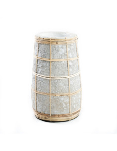 Vase Cutie - Béton gris Naturel - S