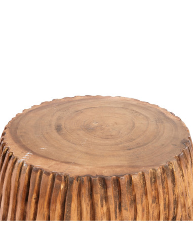 Tabouret/Table d'appoint Celebes - Naturel