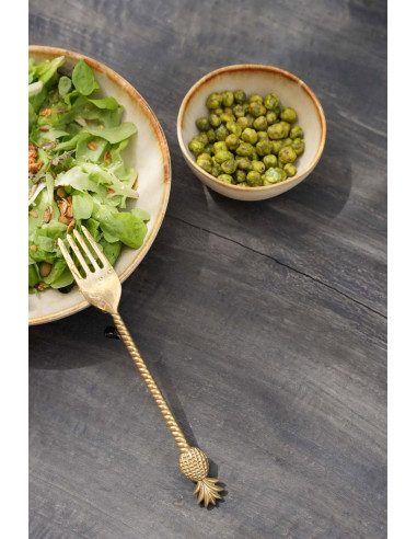 Fourchette Ananas - Or