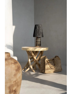 Lampe de table Naxos - Noir Naturel 2