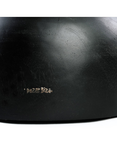 Tabouret/Table d'appoint De Karbun Kruk - Noir Naturel