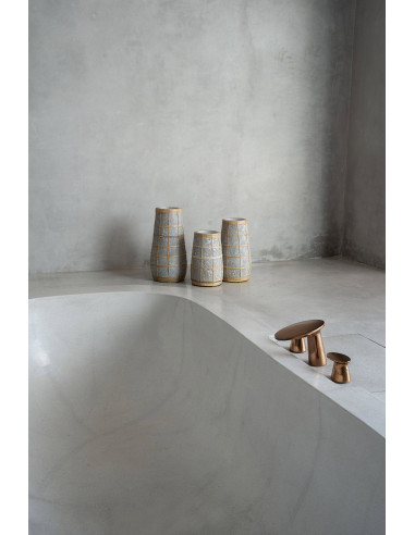 Vase Cutie - Béton gris Naturel - S
