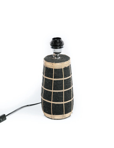 Lampe de table Naxos - Noir Naturel