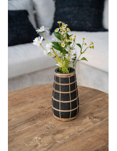 Vase Cutie - Noir Naturel - L 2