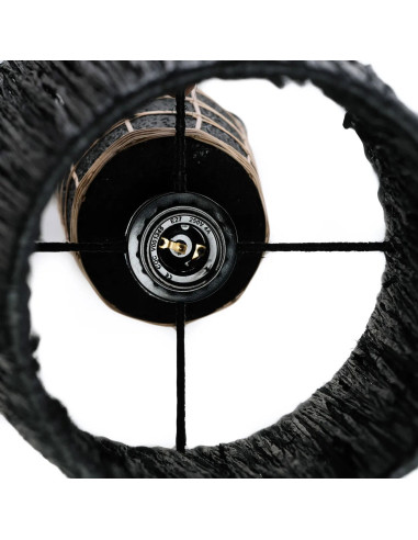 Lampe de table Naxos - Noir Naturel