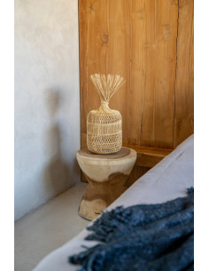 Tabouret/Table d'appoint Kona - Naturel 2