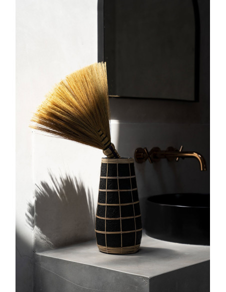 Vase Cutie - Noir Naturel - L