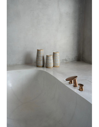 Vase Cutie - Béton gris Naturel - M