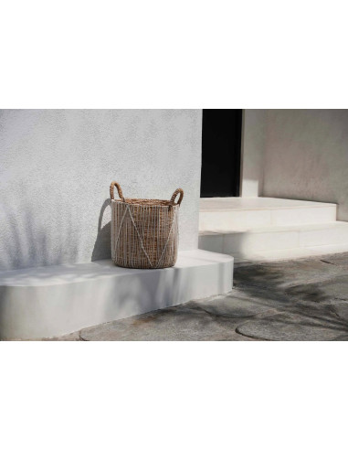 Point de macramé droit - Naturel Blanc - M