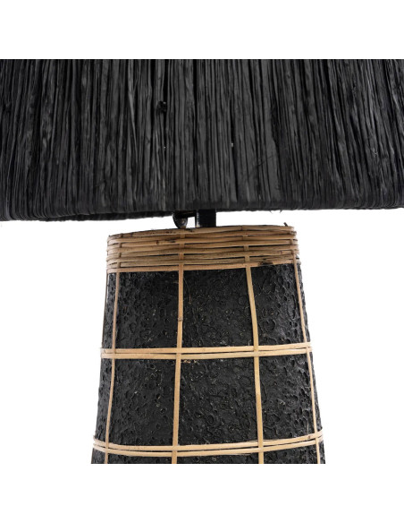 Lampe de table Naxos - Noir Naturel