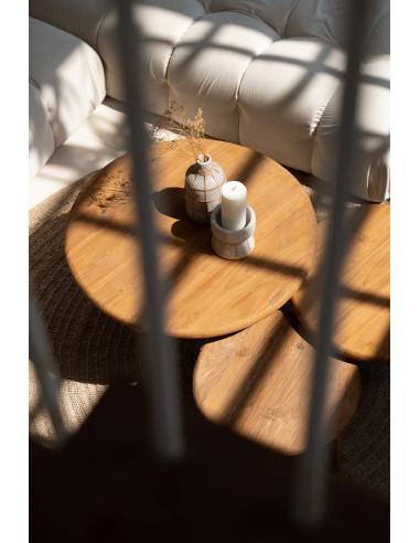 Vase Whoopy  - Béton gris Naturel - L