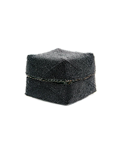 Le panier en perles - Noir - M Le panier en perles - Noir - M