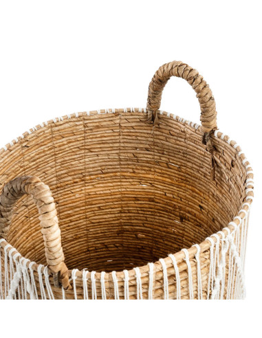 Point de macramé droit - Naturel Blanc - M