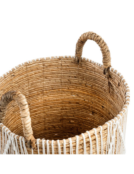 Point de macramé droit - Naturel Blanc - M