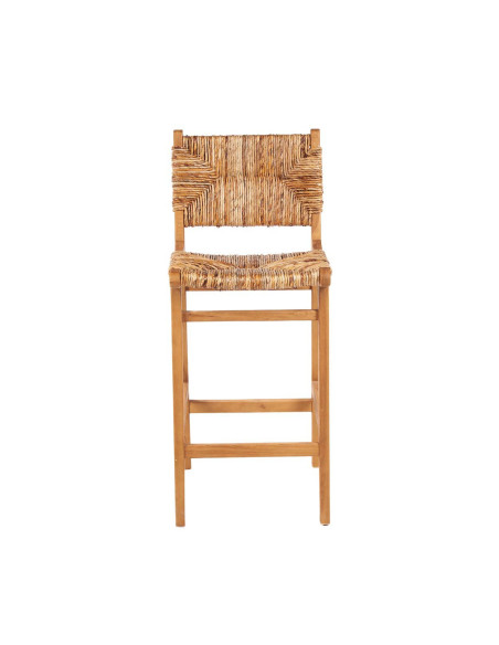 Le tabouret de bar Puquta - Naturel - IntérieurBazar Bizar