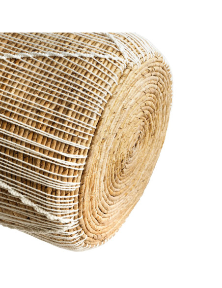 Point de macramé droit - Naturel Blanc - M