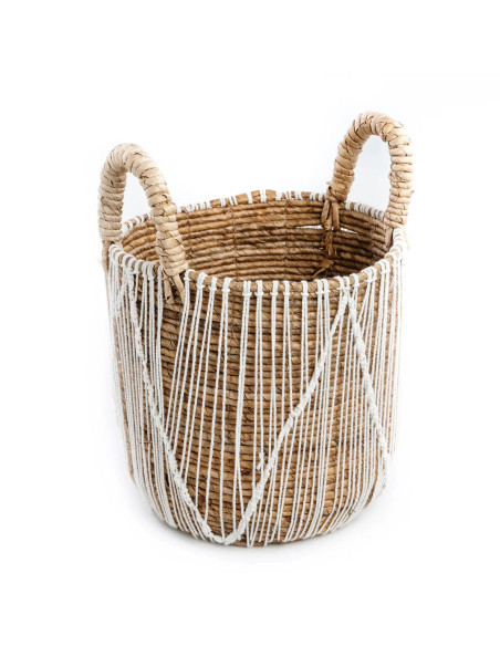 Point de macramé droit - Naturel Blanc - M