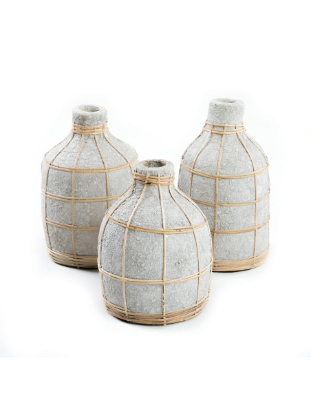 Vase Whoopy  - Béton gris Naturel - L Vase Whoopy  - Béton gris Naturel - L