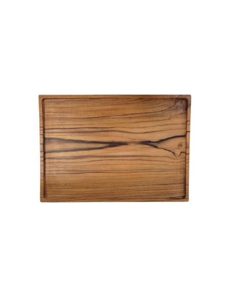 Le plateau de service en teck - NaturelBazar BizarBASU614