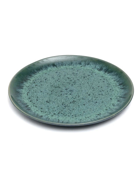 L'assiette de dîner Aqua - Ensemble de 4