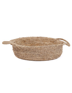 De Raffia Mand - Naturel - L