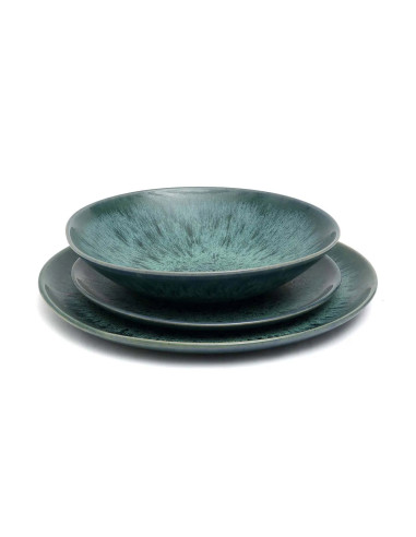 L'assiette à pâtes Aqua - Ensemble de 4