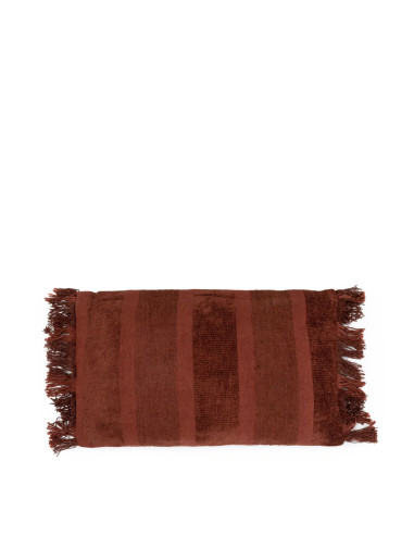 Housse de coussin Oh My Gee - Velours bordeaux - 30x50