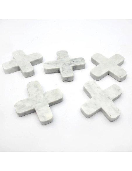 Le dessous de plat en marbre - Blanc