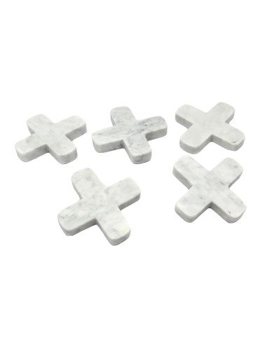 Le dessous de plat en marbre - Blanc