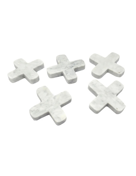 Le dessous de plat en marbre - Blanc