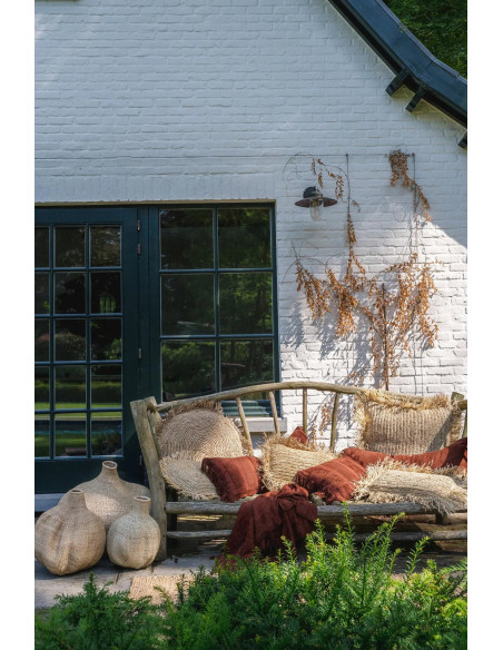 Housse de coussin Oh My Gee - Velours bordeaux - 30x50