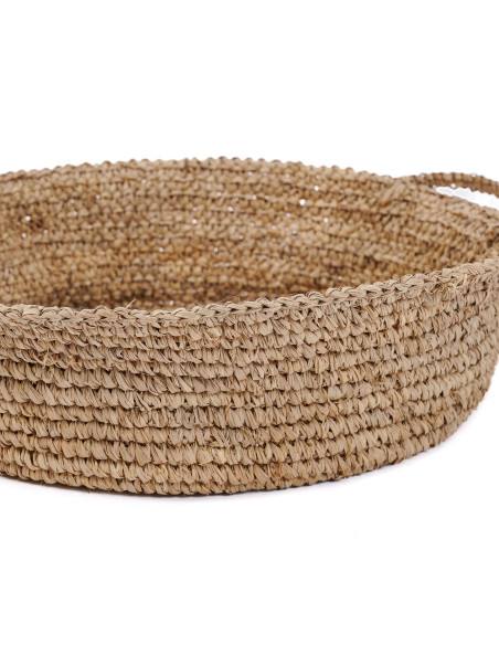 De Raffia Mand - Naturel - L