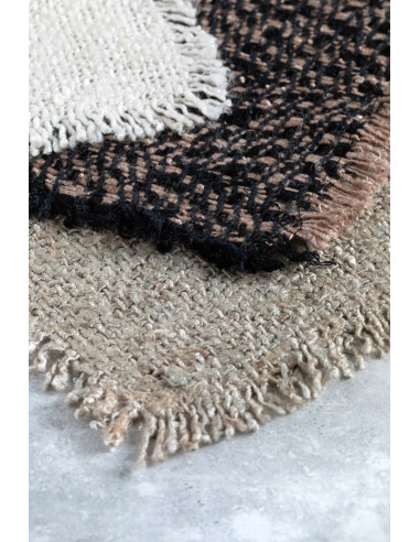 Lot de 4 sets de table De Oh My Gee - Noir Cuivré