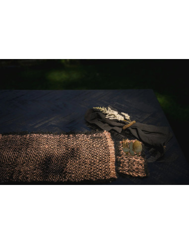 Lot de 4 sets de table De Oh My Gee - Noir Cuivré