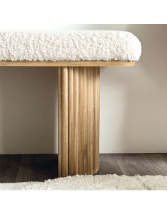Banc Lize Naturel 100cm opjet paris 2