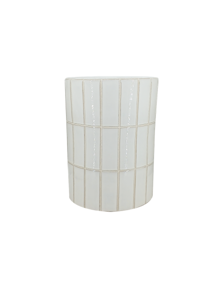 Bout de canapé Jojo blanc opjet paris